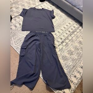 Zara shirt and pants matching set